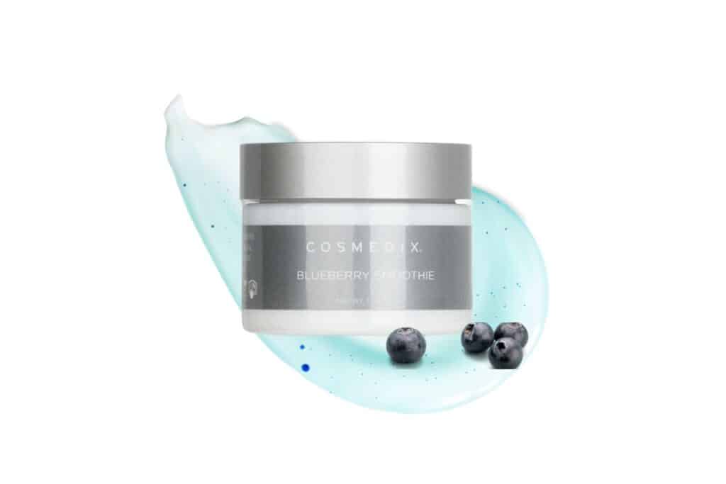 Blueberry Smoothie Peel formula, a gentle antioxidant-rich treatment for polishing the skin and enhancing radiance.