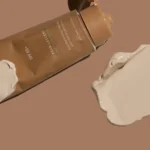 Pear-lescent Body SPF50+ Dreamscreen 150ml bottle and swatch