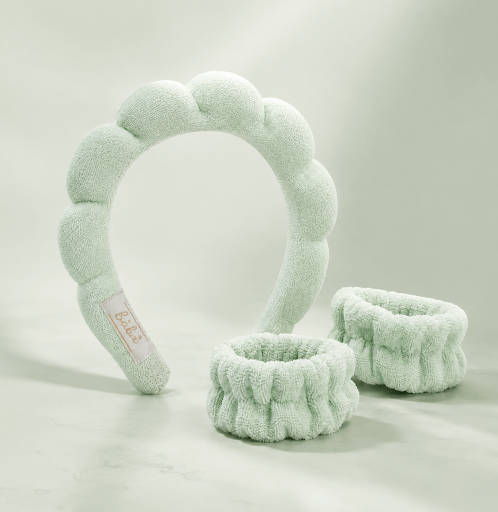 cloud spa headband and wrist cuff set-1